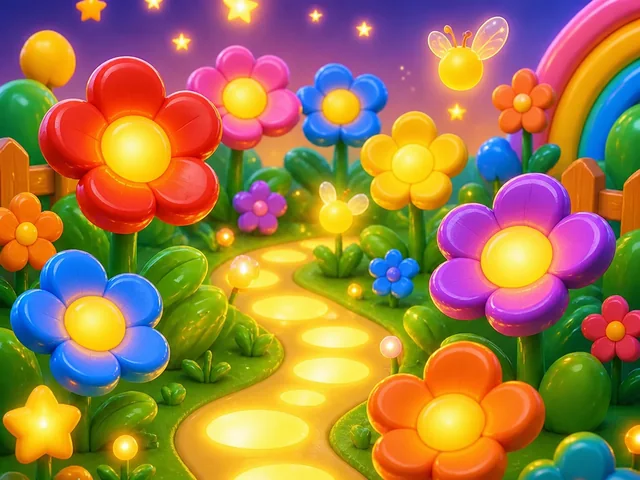 ひかりの花ばたけ